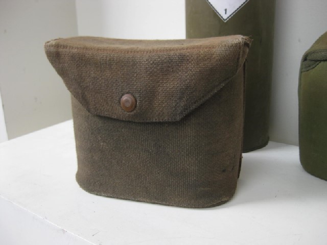 BINOCULAR CASE, Brown Canvas